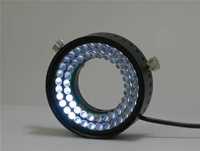 LED実体顕微鏡用リング照明